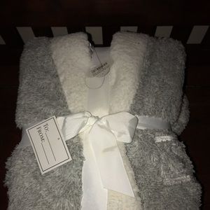 Plush robe - S initial with accessories